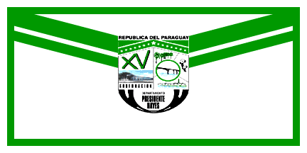 First flag of the government of Presidente Hayes Department