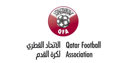 [Qatar Football Association flag]