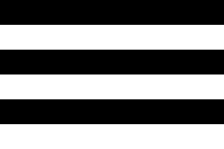 Black and white striped hetero flag