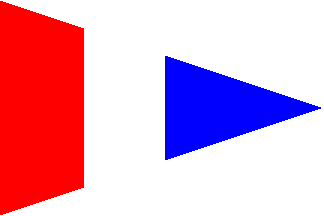 [Signal flag 3]