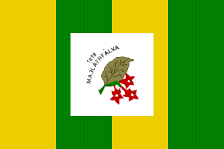 [flag of Mailat, Arad County]