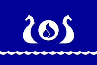 Flag of Kirishi city