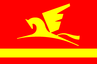 Yemanzhyelinsk flag