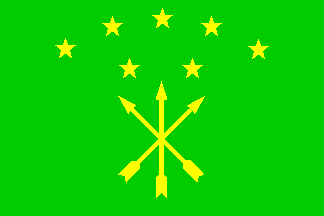 Adyghe flag 1834