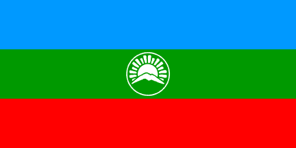 Karachay-Cherkessia flag