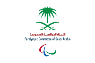 [Saudi Arabian Paralympic Committee flag]