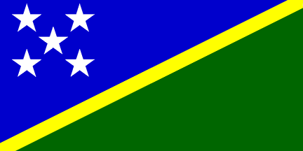 [The Flag of the Solomon Islands]
