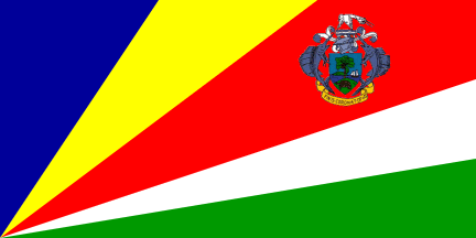 [Presidential flag of Seychelles]