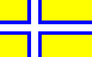 [Flag of West Sweden or West Götaland]