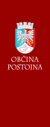 [Ceremonial flag of Postojna]