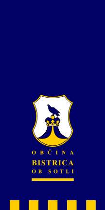 [Flag of Bistrica ob Sotli]