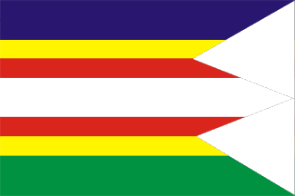 [Abrahám municipal flag]