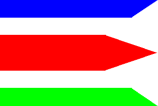 [flag of Dolné Vestenice]