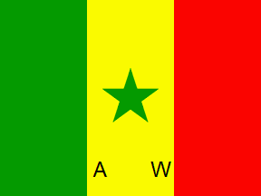 [Presidential flag of Senegal]