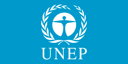 [UNEP - United Nations Environment Program flag]
