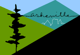 [alternative flag of Asheville, North Carolina]