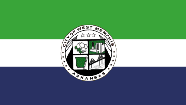 [Flag of West Memphis County, Arkansas]