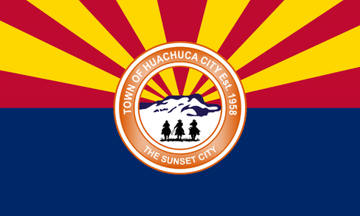 [Flag of Huachuca City, Arizona]