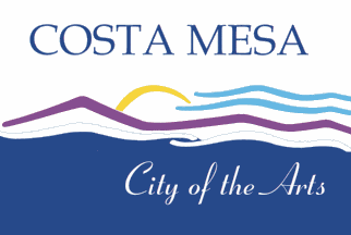 [flag of Costa Mesa, California]