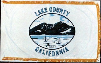 [flag of Lake County, California]