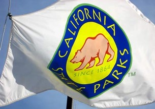 [California State Park flag]