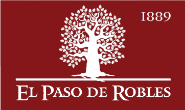 [flag of El Paso de Robles / Paso Robles, California]
