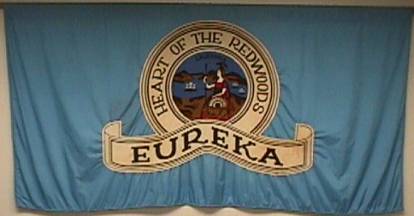 [flag of Eureka, California]