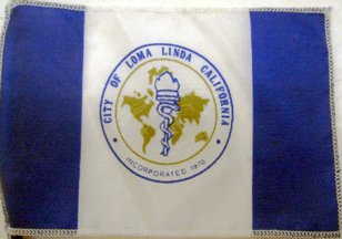 [flag of Loma Linda, California]
