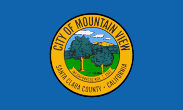 [flag of Mountain View, California]