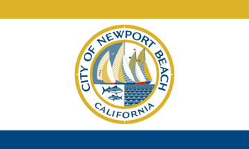[flag of Newport Beach, California]