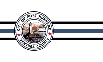 [flag of Port Hueneme, California]