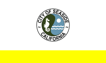 [flag of Seaside, California]