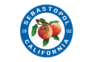 [flag of Sebastopol, California]
