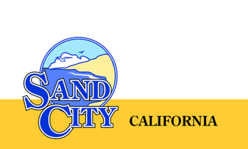 [flag of Sand City, California]