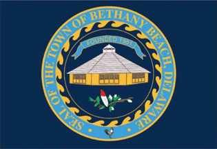 [flag of Bethany Beach, Delaware]