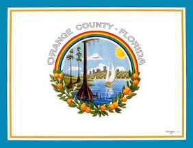 [Flag of Orange County, Florida]