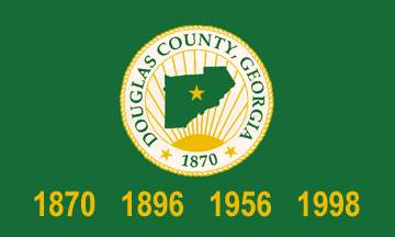 [Flag of Douglas County, Georgia]