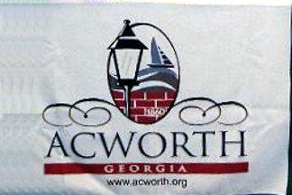 [Flag of Acworth, Georgia]