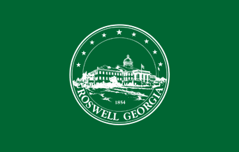 [Flag of Roswell, Georgia]