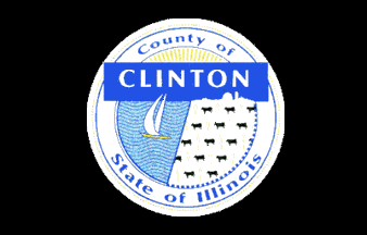 [Clinton County, Illinois flag]