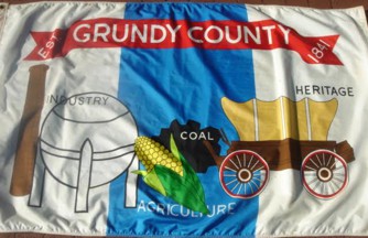[Grundy County, Illinois flag]