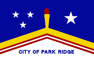 [Park Ridge, Illinois flag]
