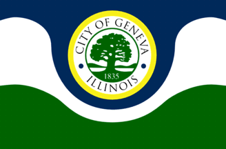 [Geneva, Illinois flag]