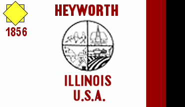 [Heyworth, Illinois flag]