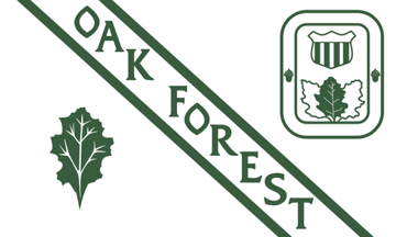 [Oak Forest, Illinois flag]