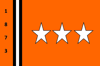 [Claypool, Indiana flag]
