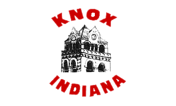 [Knox City, Indiana flag]