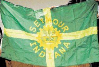 [Seymour, Indiana flag]