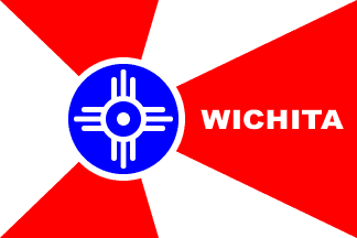[Wichita, Kansas flag]