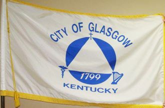 [Flag of Glasgow, Kentucky]